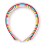 LindeHobby Hårbågar, Assorterade färger, 12 mm, 5 st