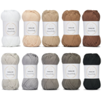 LindeHobby Cotton 8/8 - Natural Harmony, 10 nystan