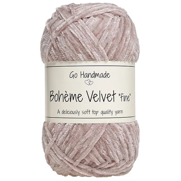 Go Handmade Bohème Velvet FINE, laine chenille 50g