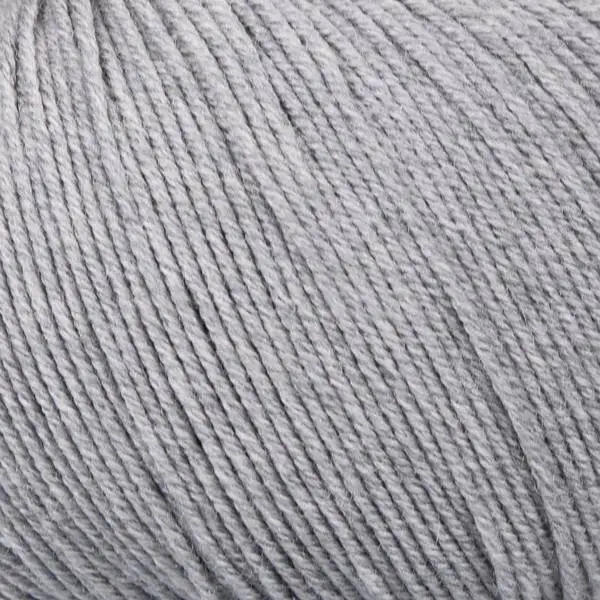 Dale Garn, 100% merino yarn Baby Ull, light grey melange (0004)