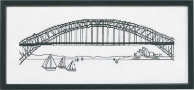 Broderikit Harbour Bridge 5496 36 x 15 cm