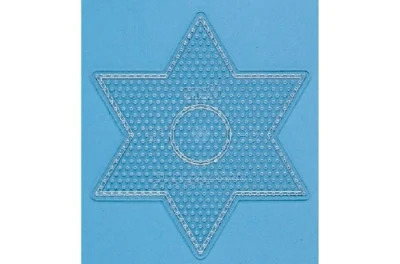 Hama Midi Pärlplatte 269TR Stor Stjärna Transparent