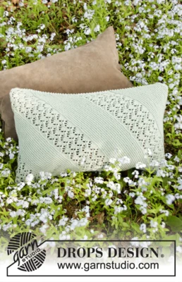 198-27 Diandra Pillow by DROPS Design