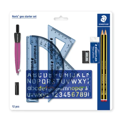 STAEDTLER Noris Geometriset, 12 delar