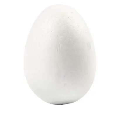 Ägg ev frigolit, 6 cm, 50 st.