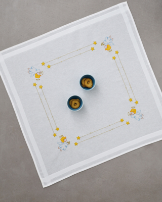 Broderikit Änglar 80x80cm