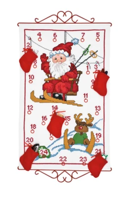 Broderikit Skidtomte 5125/38 38 x 61 cm